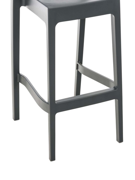 Sæt med 4 barstole Maya, mørkegrå Sæt med 4 barstole Maya, mørkegrå