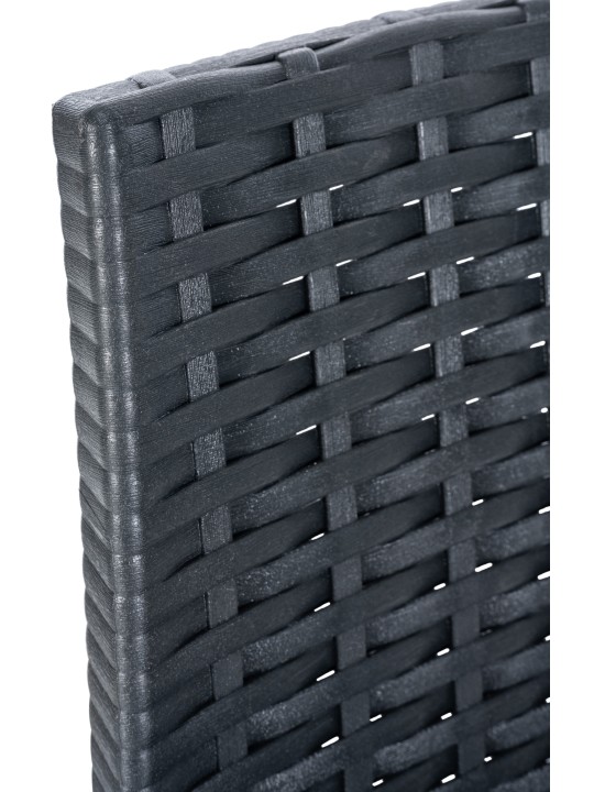 Sæt med 4 barstole Jamaica, mørkegrå