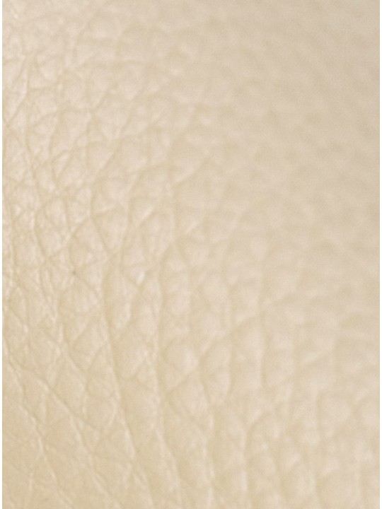 Spisestuestol Foley imiteret læder eg, creme