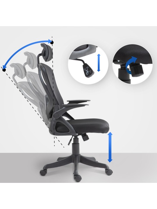 Kontorstol Taos, sort Kontorstol Taos, sort