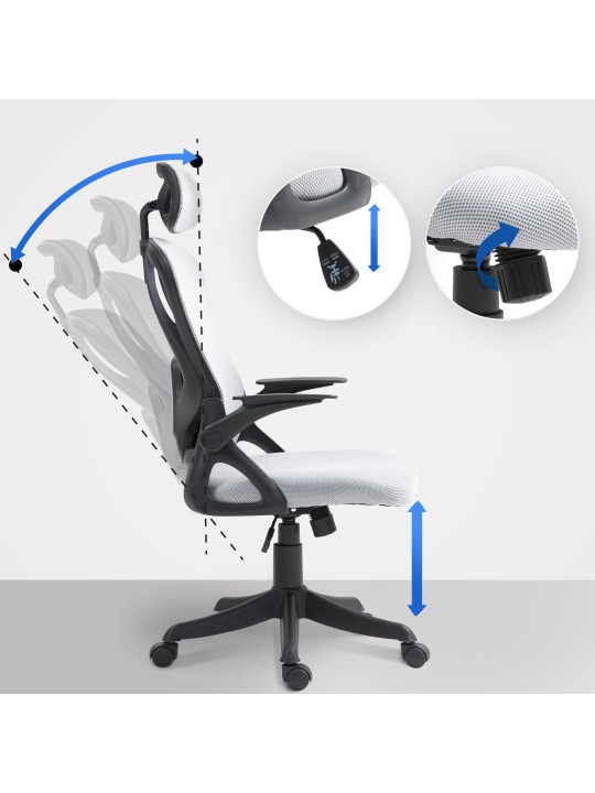 Kontorstol Taos, grå Kontorstol Taos, grå