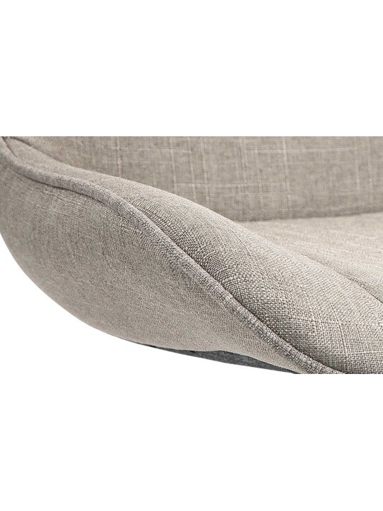 Sæt med 2 barstole Vonore stof, taupe Sæt med 2 barstole Vonore stof, taupe