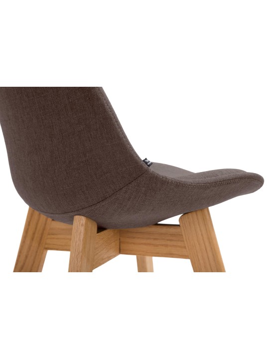 Barstol Cannes stof Natura, brun Barstol Cannes stof Natura, brun