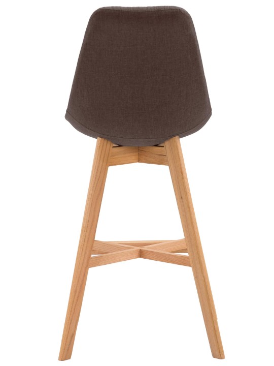 Barstol Cannes stof Natura, brun Barstol Cannes stof Natura, brun