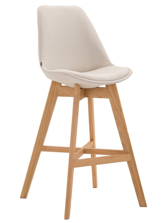 Barstol Cannes stof Natura, creme Barstol Cannes stof Natura, creme