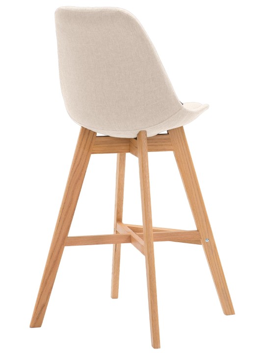 Barstol Cannes stof Natura, creme Barstol Cannes stof Natura, creme