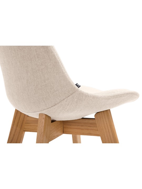 Barstol Cannes stof Natura, creme Barstol Cannes stof Natura, creme