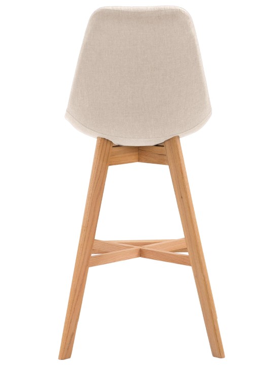 Barstol Cannes stof Natura, creme Barstol Cannes stof Natura, creme