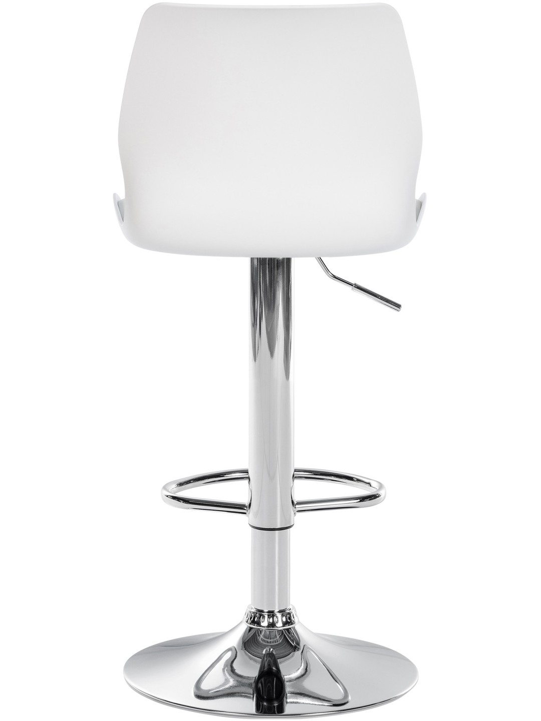 Barstol Gilbert plast, hvid