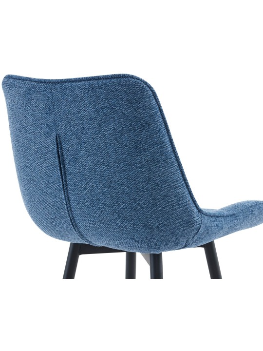 Sæt med 2 barstole Dartford stof, blå Sæt med 2 barstole Dartford stof, blå