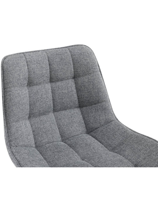 Sæt med 2 barstole Dartford stof, grå