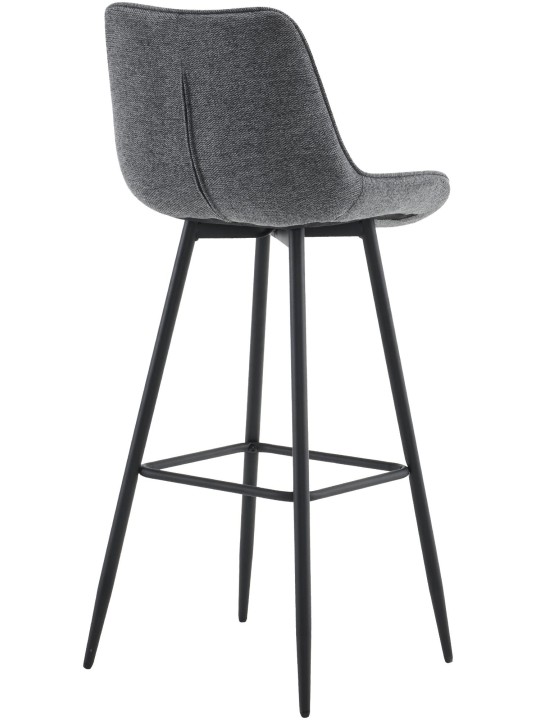 Sæt med 2 barstole Dartford stof, mørkegrå Sæt med 2 barstole Dartford stof, mørkegrå