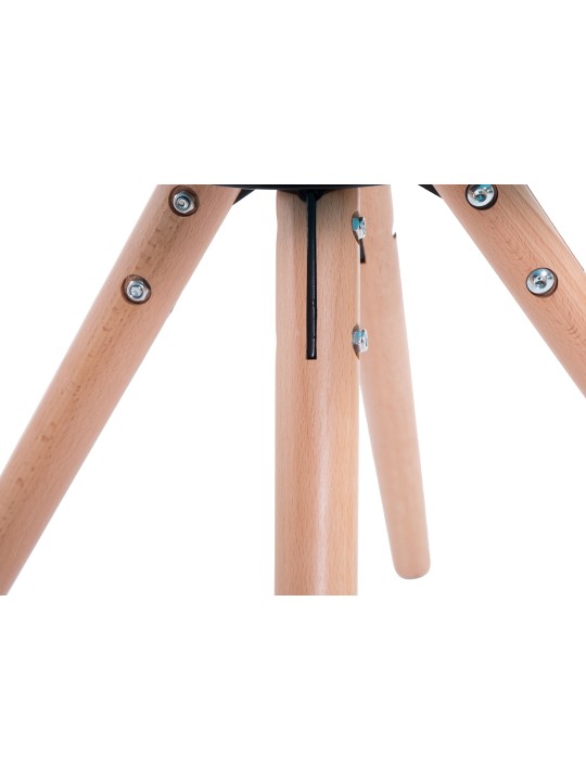 Besøgsstol Laval Natura rund, creme