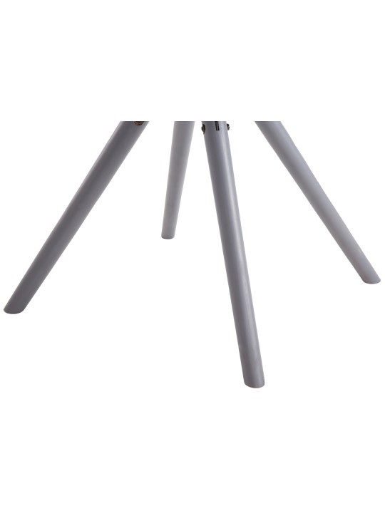 Besøgsstol Laval rund grå, brun Besøgsstol Laval rund grå, brun