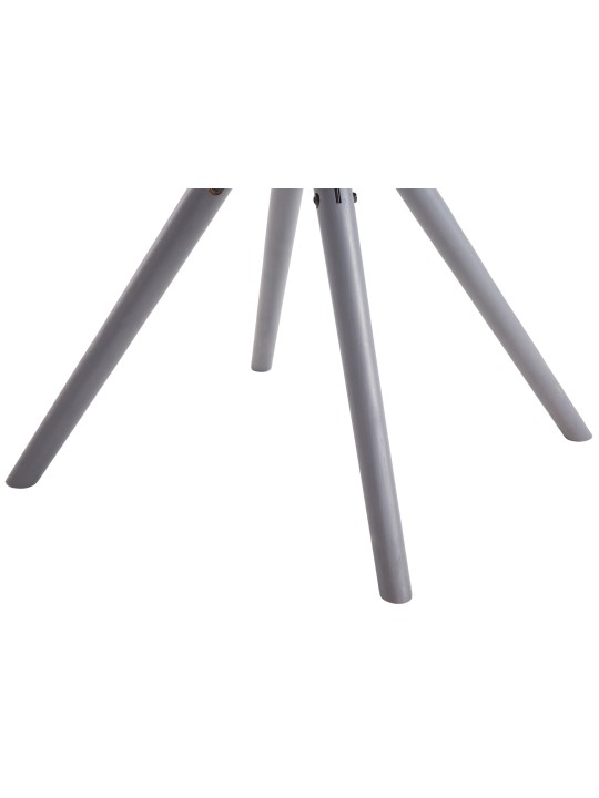 Besøgsstol Laval rund grå, creme Besøgsstol Laval rund grå, creme