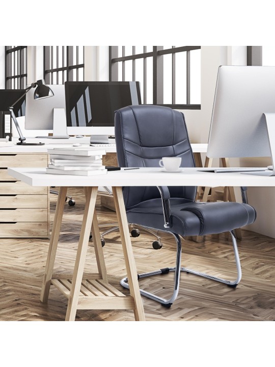 Besøgsstol Attila, grå Besøgsstol Attila, grå