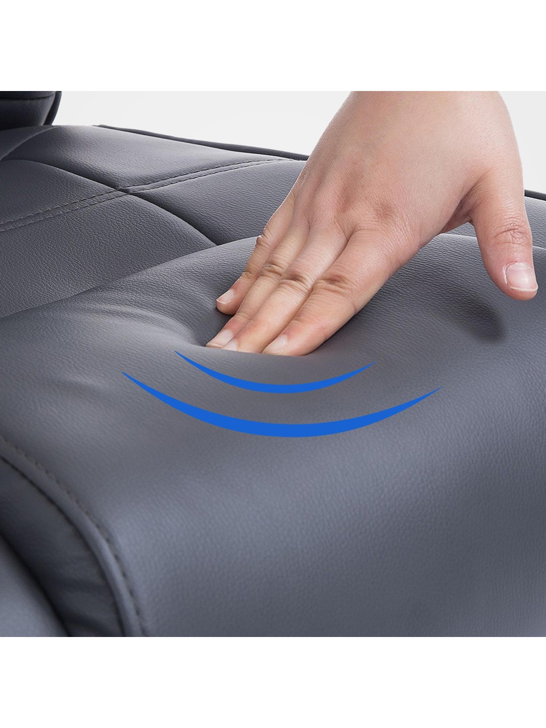 Besøgsstol Attila, grå