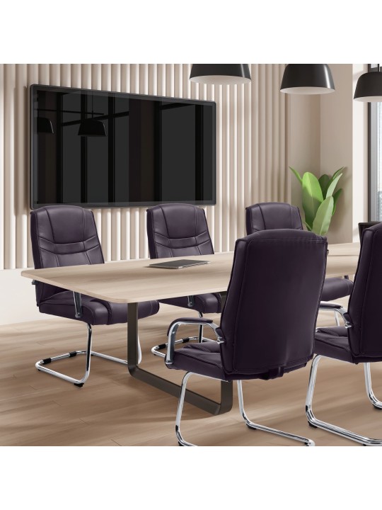 Besøgsstol Attila, brun