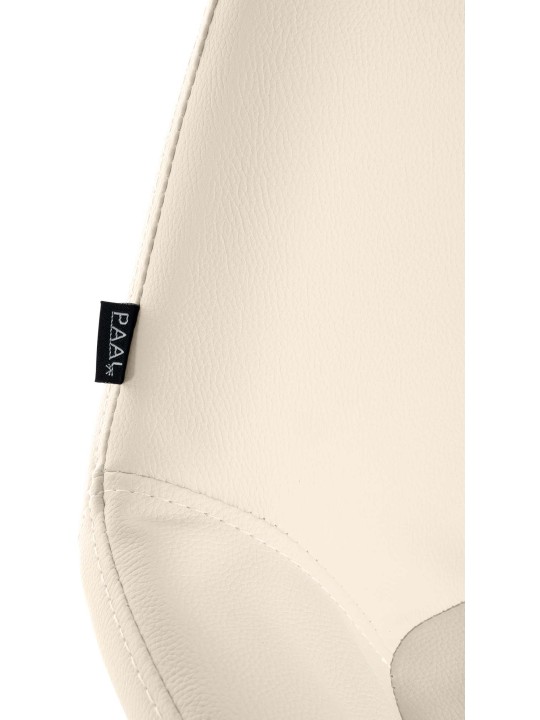 Barstol Braga Gold imiteret læder, creme