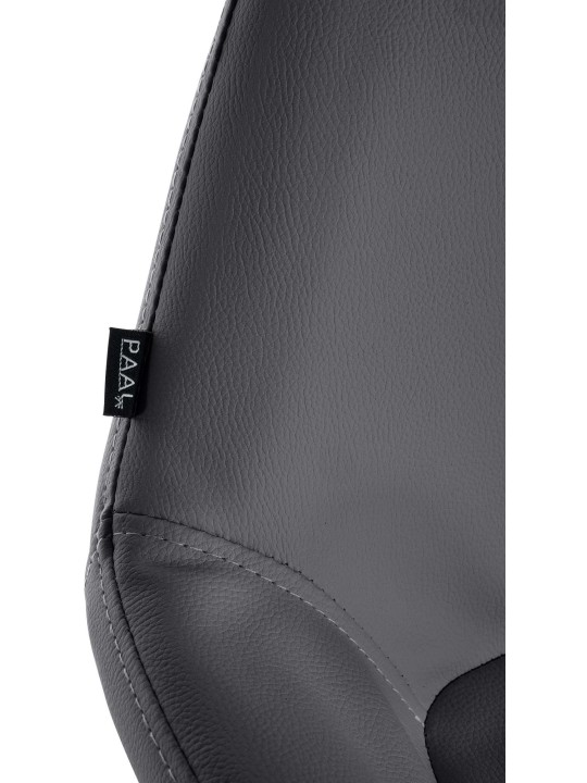 Barstol Braga Gold imiteret læder, sort