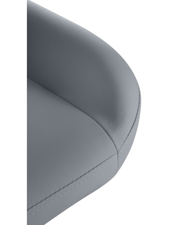 Sæt med 2 barstole Braga guld imiteret læder, grå Sæt med 2 barstole Braga guld imiteret læder, grå