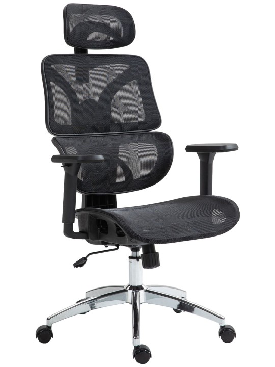 Kontorstol Deshler, sort Kontorstol Deshler, sort