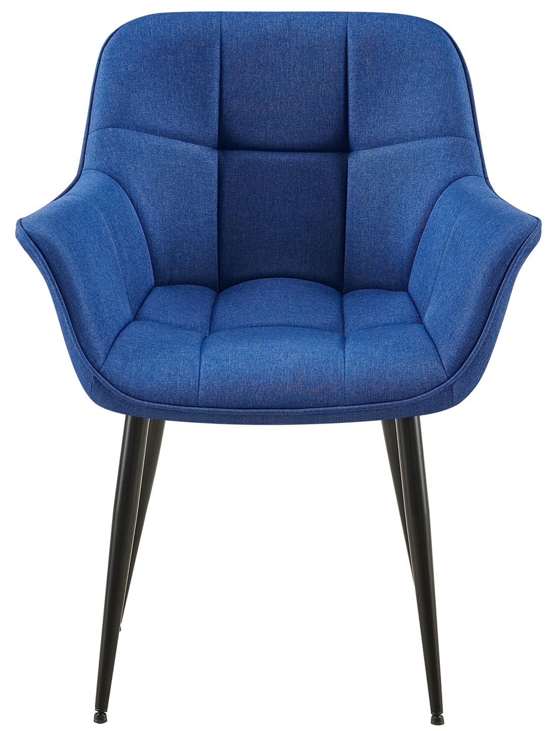 Spisestuestol Roseville stof, blå