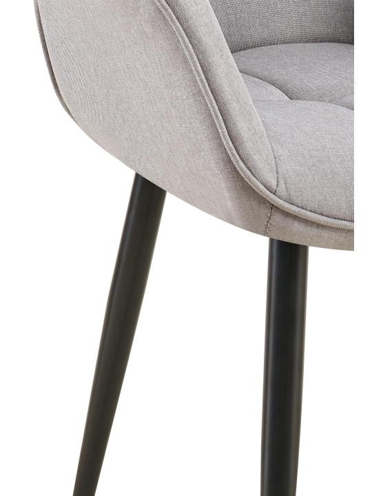 Spisestuestol Roseville stof, grå Spisestuestol Roseville stof, grå