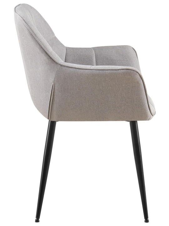 Spisestuestol Roseville stof, grå Spisestuestol Roseville stof, grå