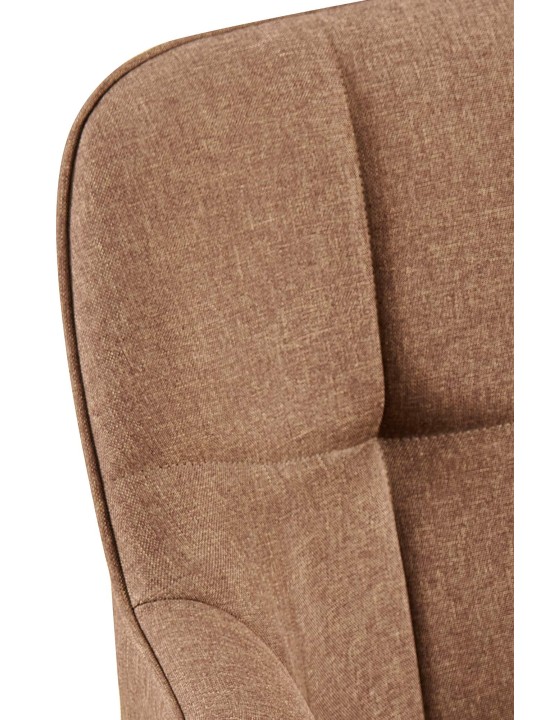 Spisestuestol Roseville stof, taupe