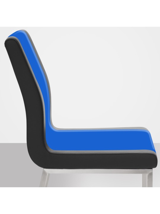 Colmar spisestuestol, sort