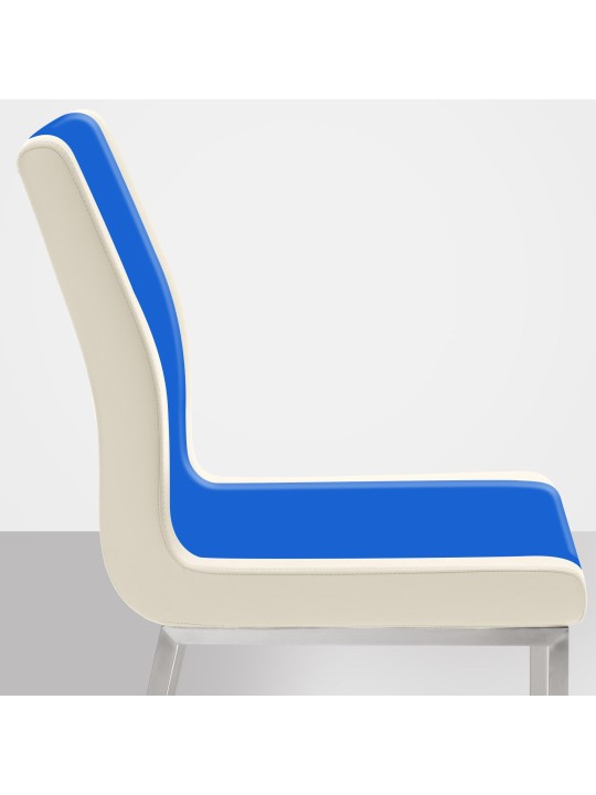 Colmar spisestuestol, creme