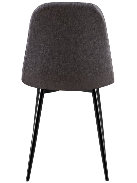 Stol Giverny stof, mørkegrå Stol Giverny stof, mørkegrå