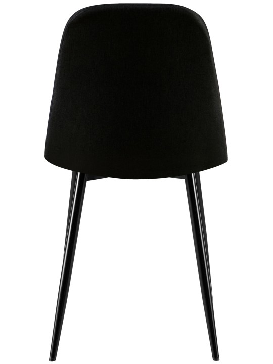 Stol Giverny stof, sort Stol Giverny stof, sort