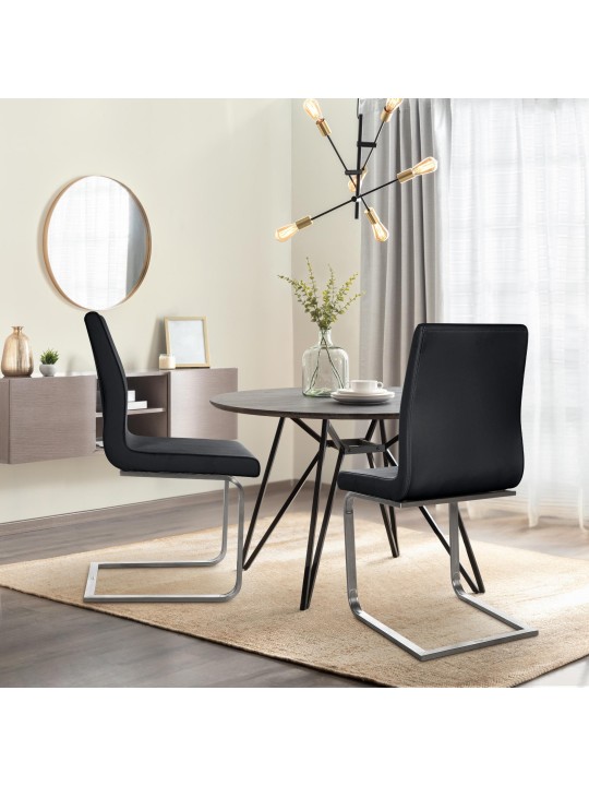 Belfort spisestuestol, sort