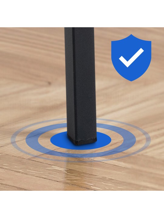 Barstol Damaso B stof med 4 fods stel, turkis Barstol Damaso B stof med 4 fods stel, turkis