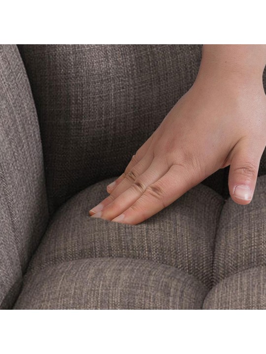 Barstol Damaso W stof med 4 fods stel, grå Barstol Damaso W stof med 4 fods stel, grå