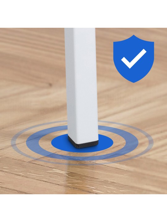 Barstol Damaso W stof med 4 fods stel, mørkegrå Barstol Damaso W stof med 4 fods stel, mørkegrå