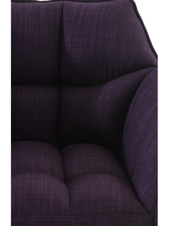 Barstol Damaso stof med 4 fods stel, lilla Barstol Damaso stof med 4 fods stel, lilla