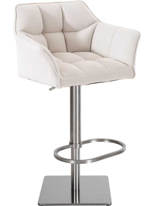 Barstol Damaso E stof, hvid Barstol Damaso E stof, hvid