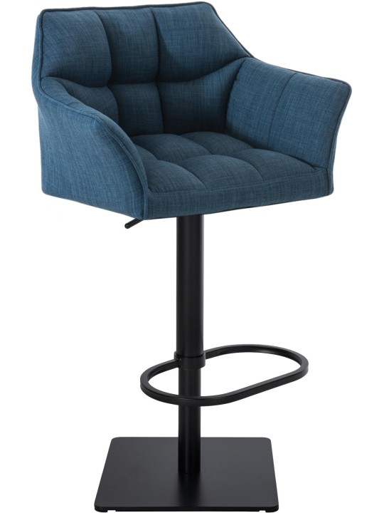 Barstol Damaso B stof, blå