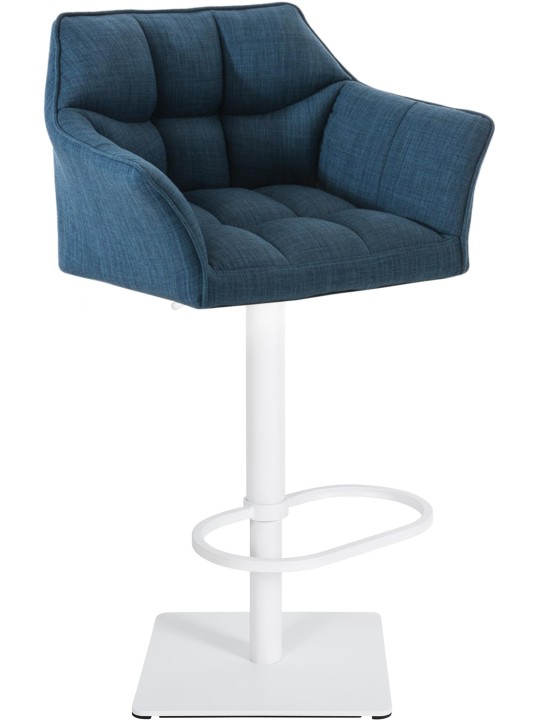 Barstol Damaso W stof, blå Barstol Damaso W stof, blå