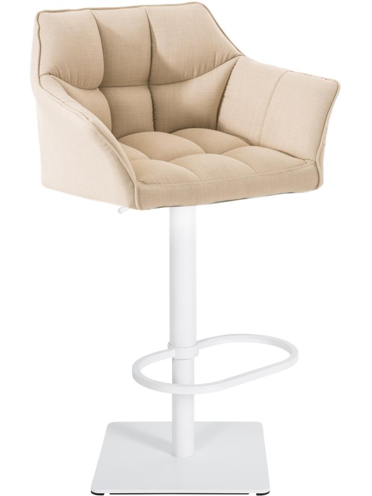 Barstol Damaso W stof, creme Barstol Damaso W stof, creme