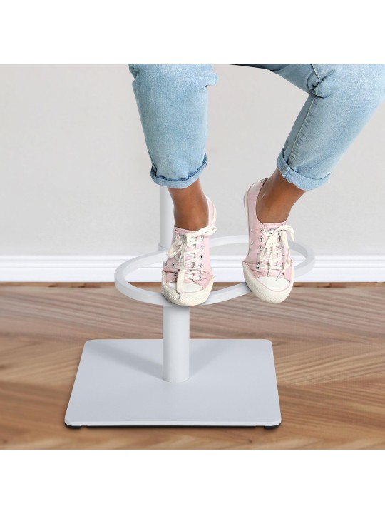 Barstol Damaso W stof, lilla