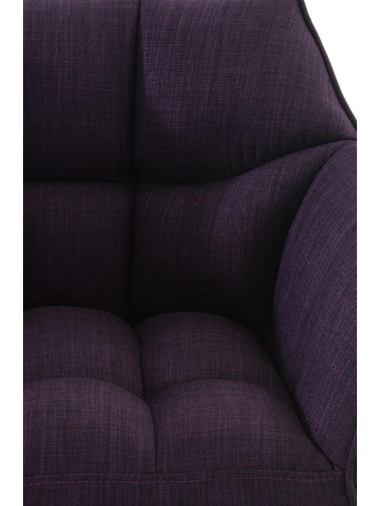 Barstol Damaso W stof, lilla