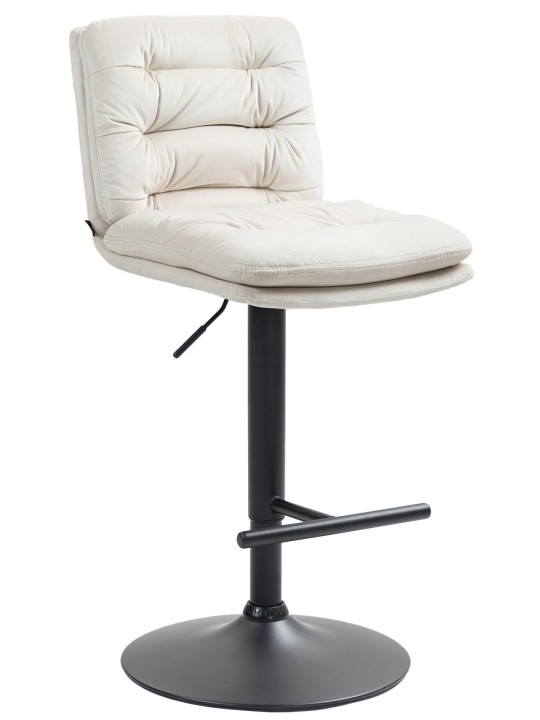 Barstol Damar fløjl, creme Barstol Damar fløjl, creme