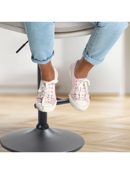 Barstol Damar fløjl, creme Barstol Damar fløjl, creme