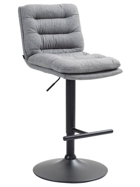 Barstol Damar stof, grå