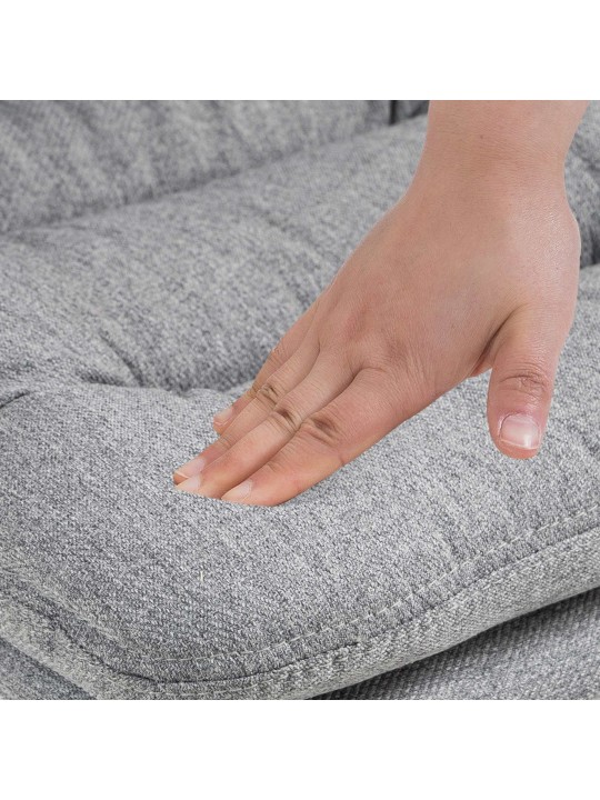 Barstol Damar stof krom, grå Barstol Damar stof krom, grå