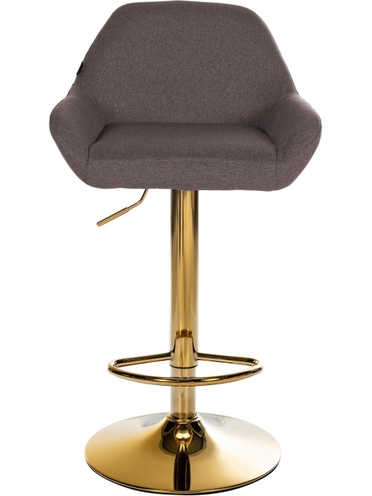 Barstol Braga Guld stof, brun